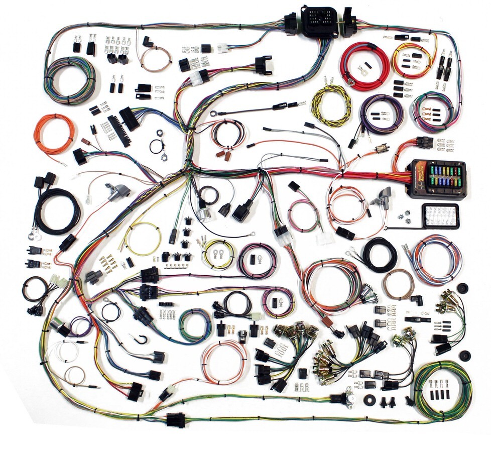 American Autowire 510634 Car Wiring Harness, Classic Update,