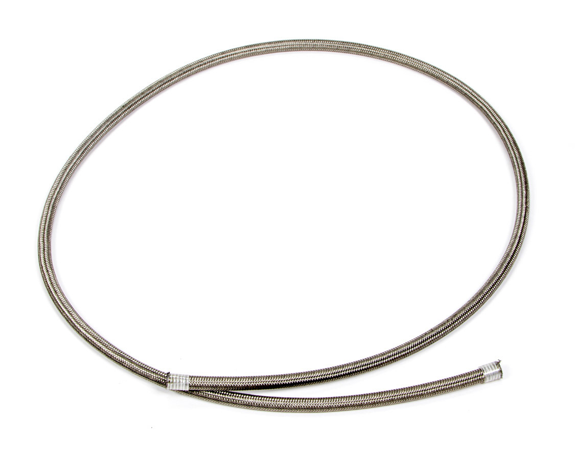 Aeroquip FCC0303 Hose, PTFE Racing Hose, 3 AN, 3 ft, Braided Stainless, PTFE, Natural, Each