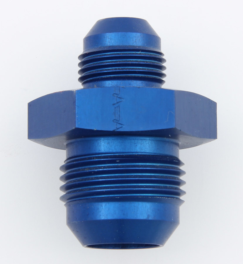 Aeroquip FCM2169 Fitting, Adapter, Straight, 16 AN Male to 10 AN Male, Aluminum, Blue Anodized, Each