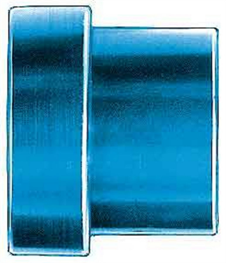 Aeroquip FCM3671 Fitting, Tube Sleeve, 6 AN, 3/8 in Tube, Aluminum, Blue Anodized, Pair