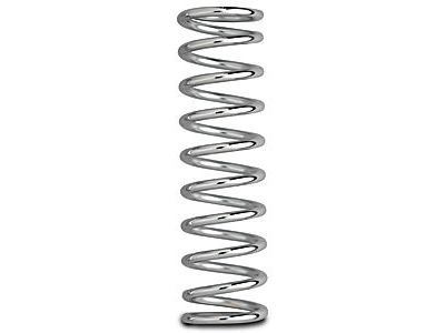 AFCO Racing Products 24110CR Coil Spring, Coil-Over, 2.625 in ID, 14.000 in Length, 110 lb/in Spring Rate, Steel, Chrome, Each