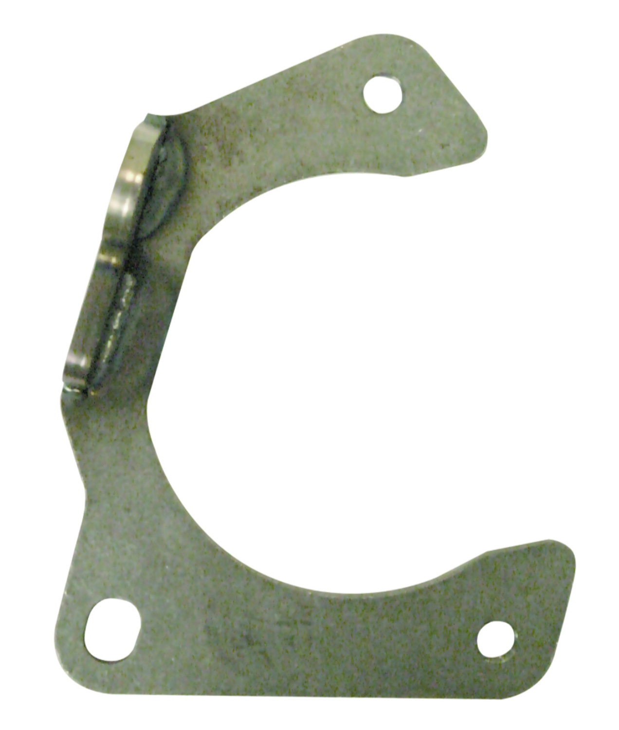 AFCO Racing Products 40122PL Brake Caliper Bracket, Front, Driver Side Mount, Bolt-On, Steel, Hybrid Rotor, GM Metric Caliper, Mustang II / Pinto, Each