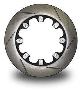Brake Rotor - Pillar Vane - 11.750 in OD - 0.810 in Thick - 8 x 7.000 in Bolt Pattern - RH Slotted - Iron - Natural - Each