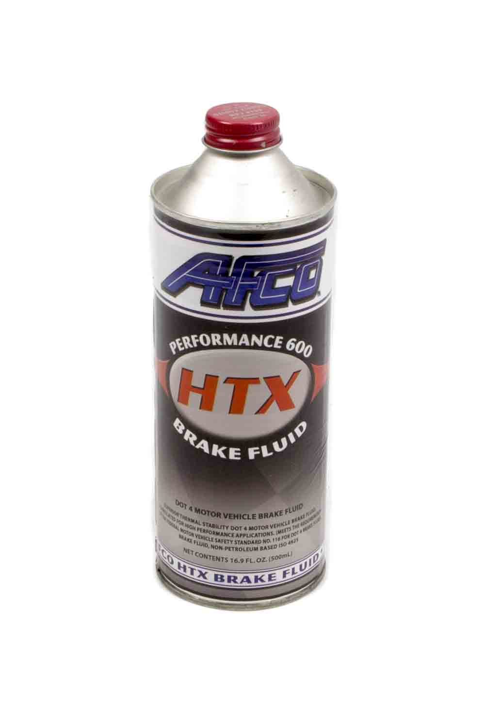 Afco 6691903 - Brake Fluid, High Performance HTX, DOT 4, 16.9 oz Bottle, Each