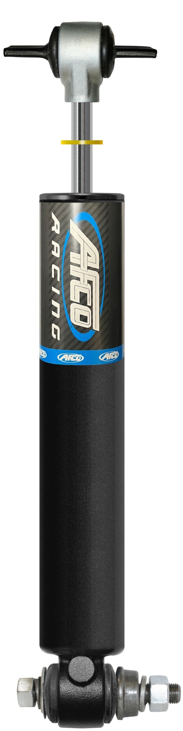 Shock - 81 Series - Monotube - 13.97 in Compressed / 19.27 in Extended - 1.50 in OD - C3-R4 Valve - Steel - Black Paint - Rear - GM A-Body / G-Body - Each