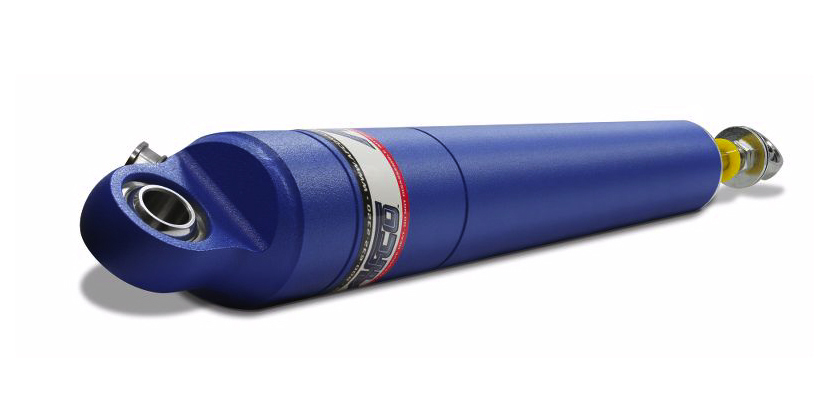 Shock - 84 Series - MoNtube - 12.95 in Compressed / 19.85 in Extended - 2.00 in OD - Linear - IMCA Approved - Steel - Blue Paint - Each