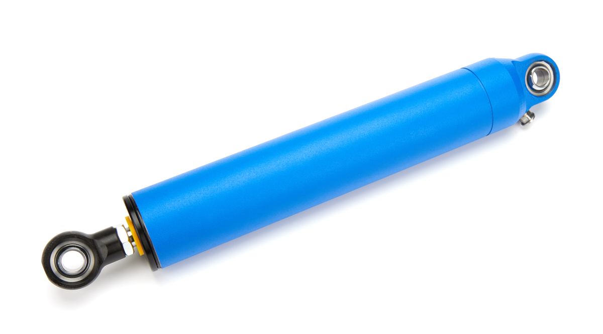 Shock - 84 Series - Monotube - 14.95 in Compressed / 23.85 in Extended - 2.00 in OD - Linear / Digressive - IMCA Approved - Steel - Blue Paint - Each