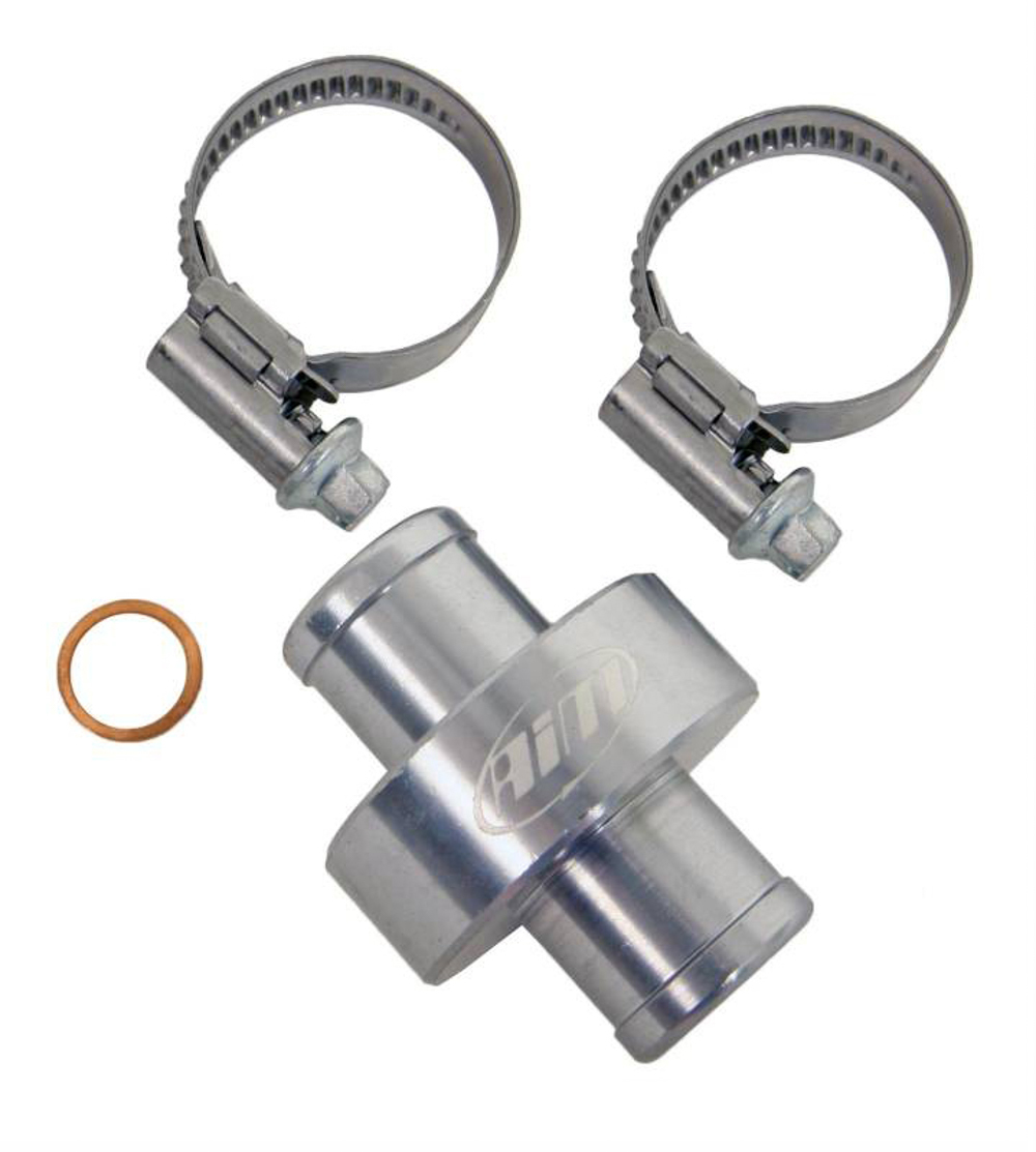 Water Temp Fitting Inline 5/8in / 3/4in M10