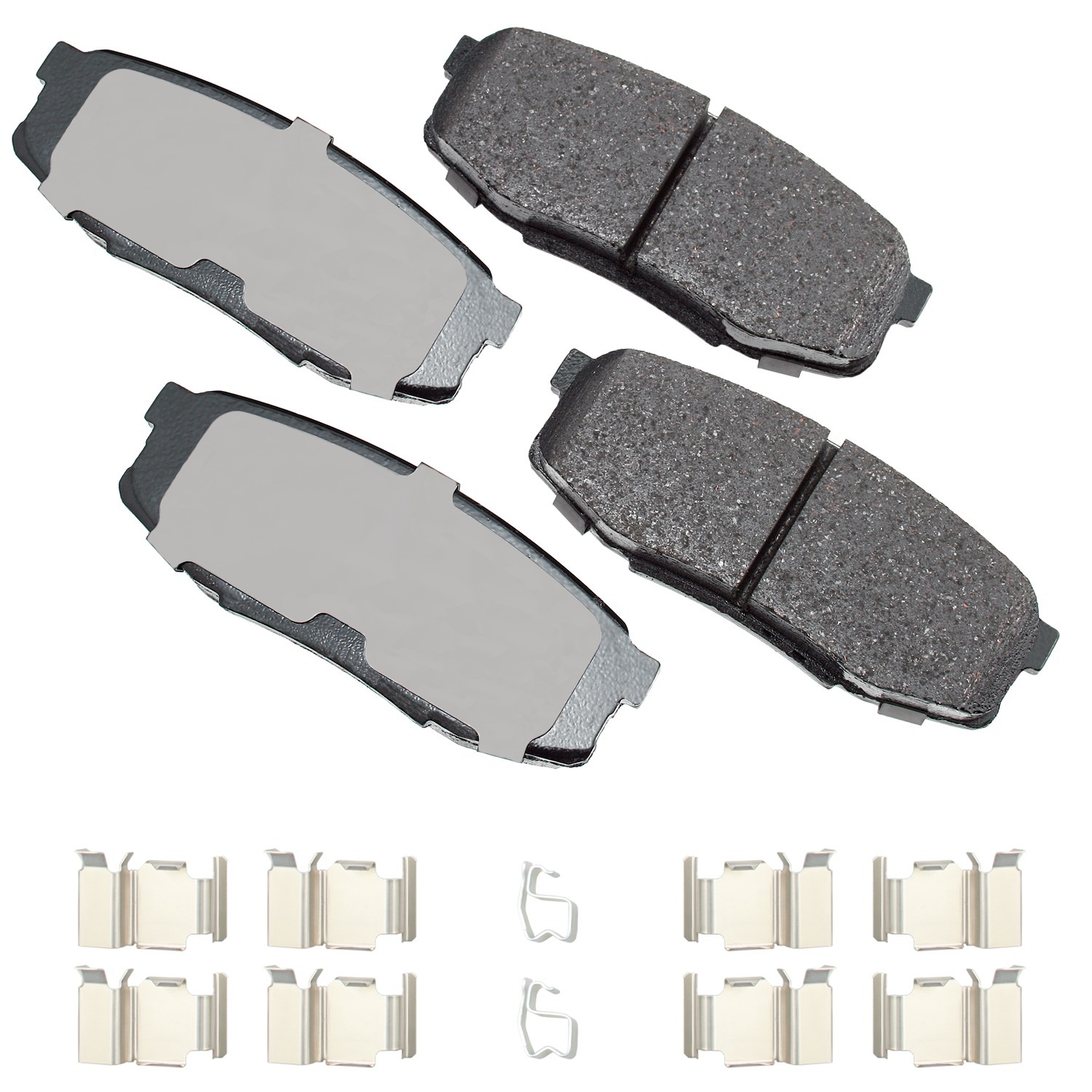 AKEBONO BRAKE CORPORATION — AKEBONO BRAKE CORPORATION Brake Pad Rear Lexus LX570 08-11/13-19 Toyota