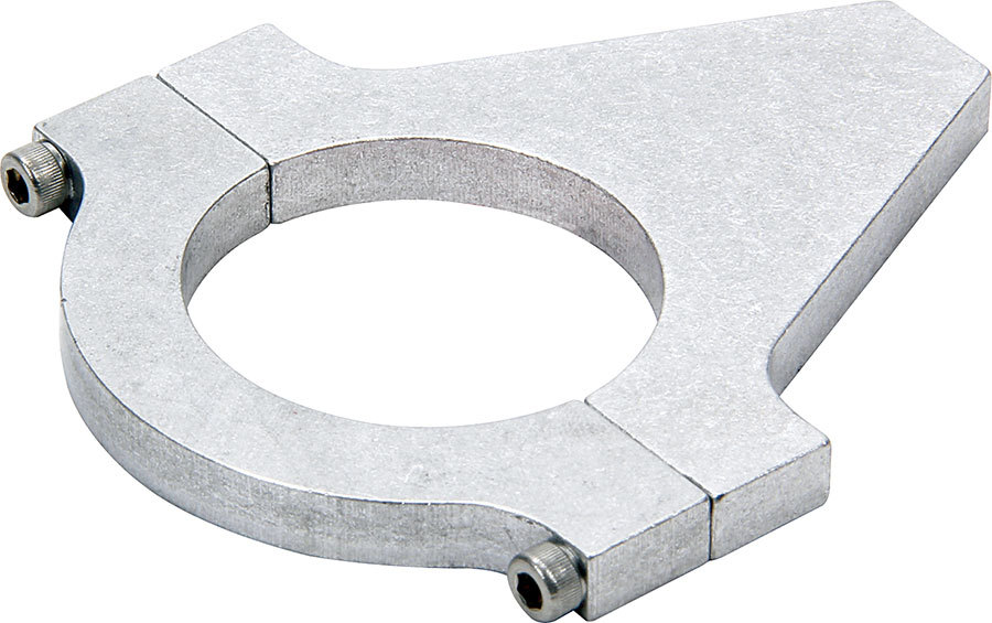 Allstar Performance 10453 Roll Bar Accessory Clamp, Clamp-On, Drill and Tap Required, Aluminum, Natural, 1-1/2 in OD Tube, Each