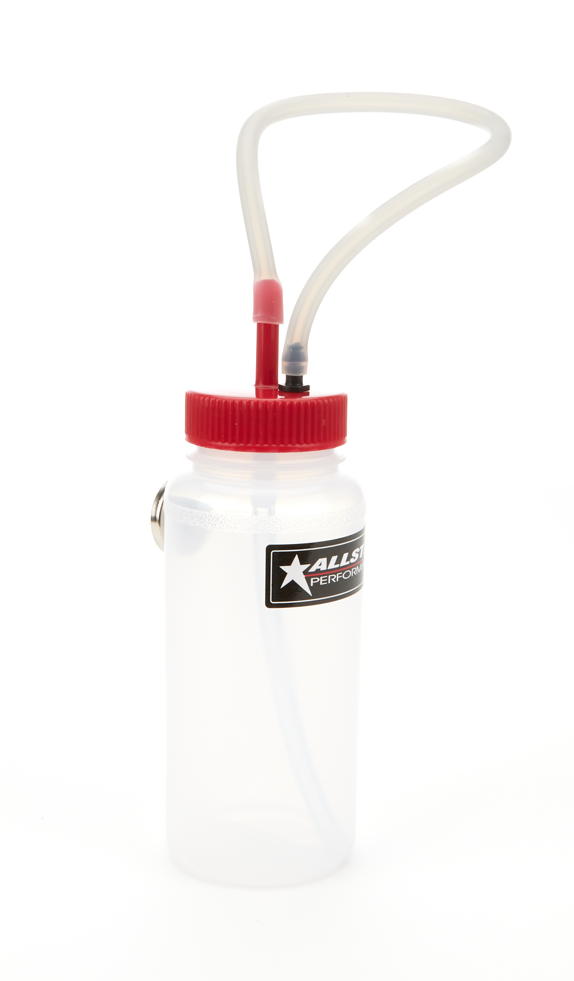 Allstar Performance 11017 - Brake Bleeder Bottle, 16 oz Bottle, Magnetic Mount, Check Valve / Plastic Tubing, Kit