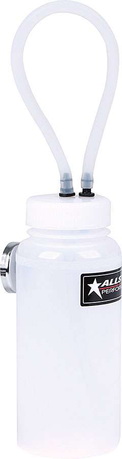 Allstar Performance 11018 - Brake Bleeder Bottle, 16 oz Bottle, Magnetic Mount, Plastic Tubing, Kit