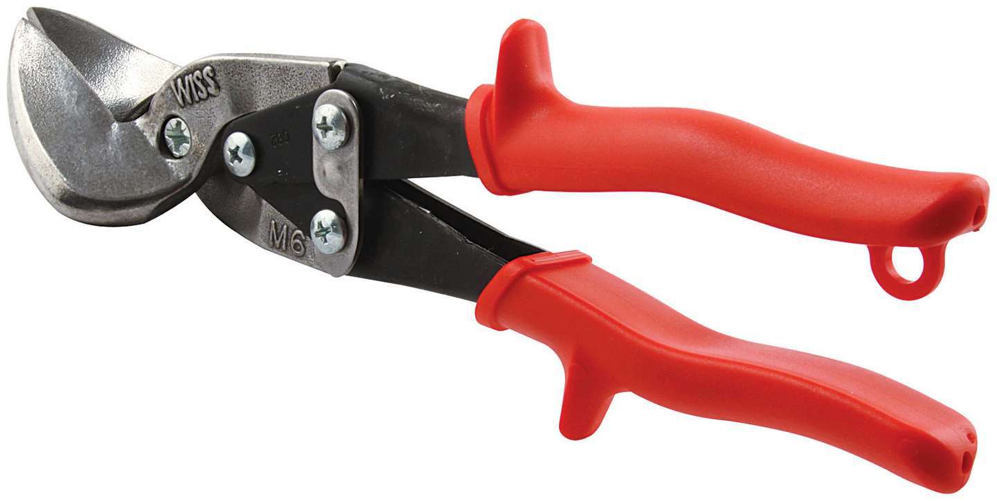 Allstar Performance 11030 - Offset Tin Snips Red Straight and LH Cut