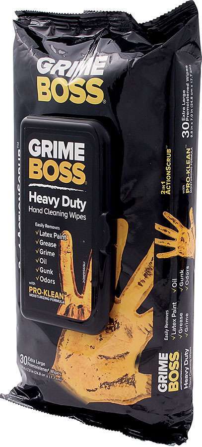 Cleaning Wipes 30pk Grime Boss