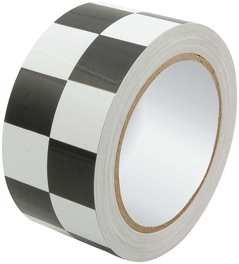 Racers Tape 2in x 45ft Checkered Black/White   -ALL14149 