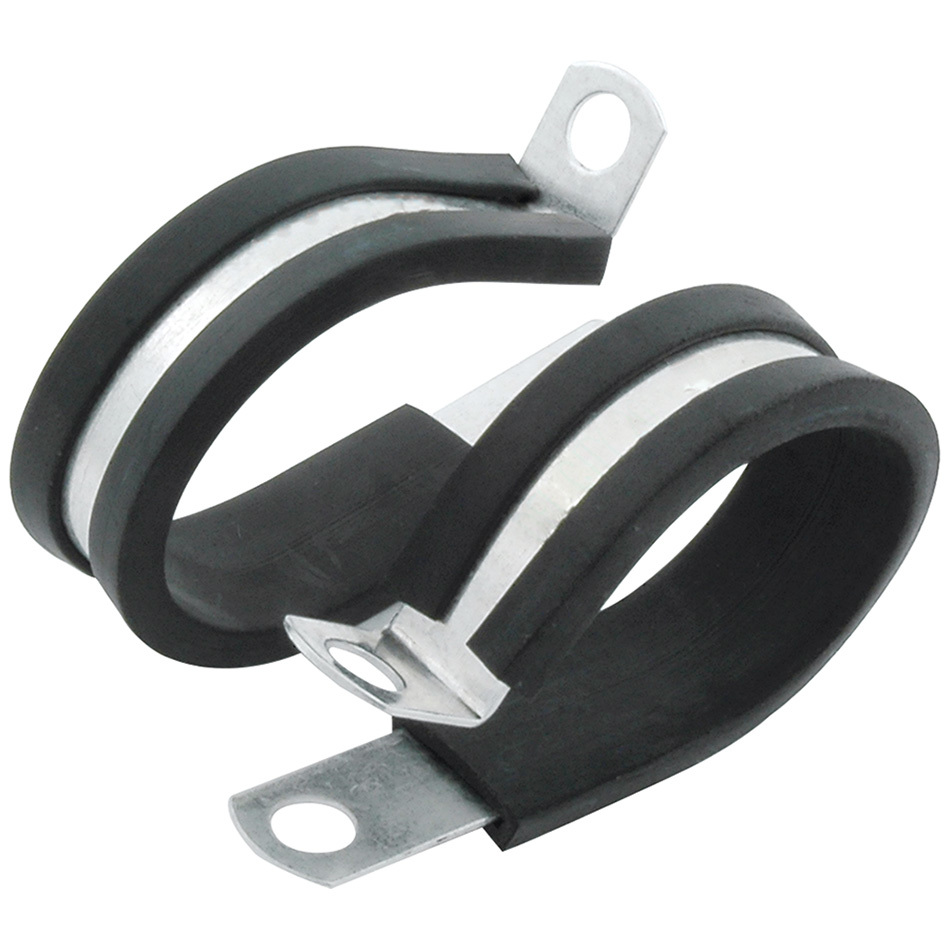 Allstar Performance 18307-50 Line Clamp, Adel, 1.000 in ID, Rubber Lining, Aluminum, Set of 50
