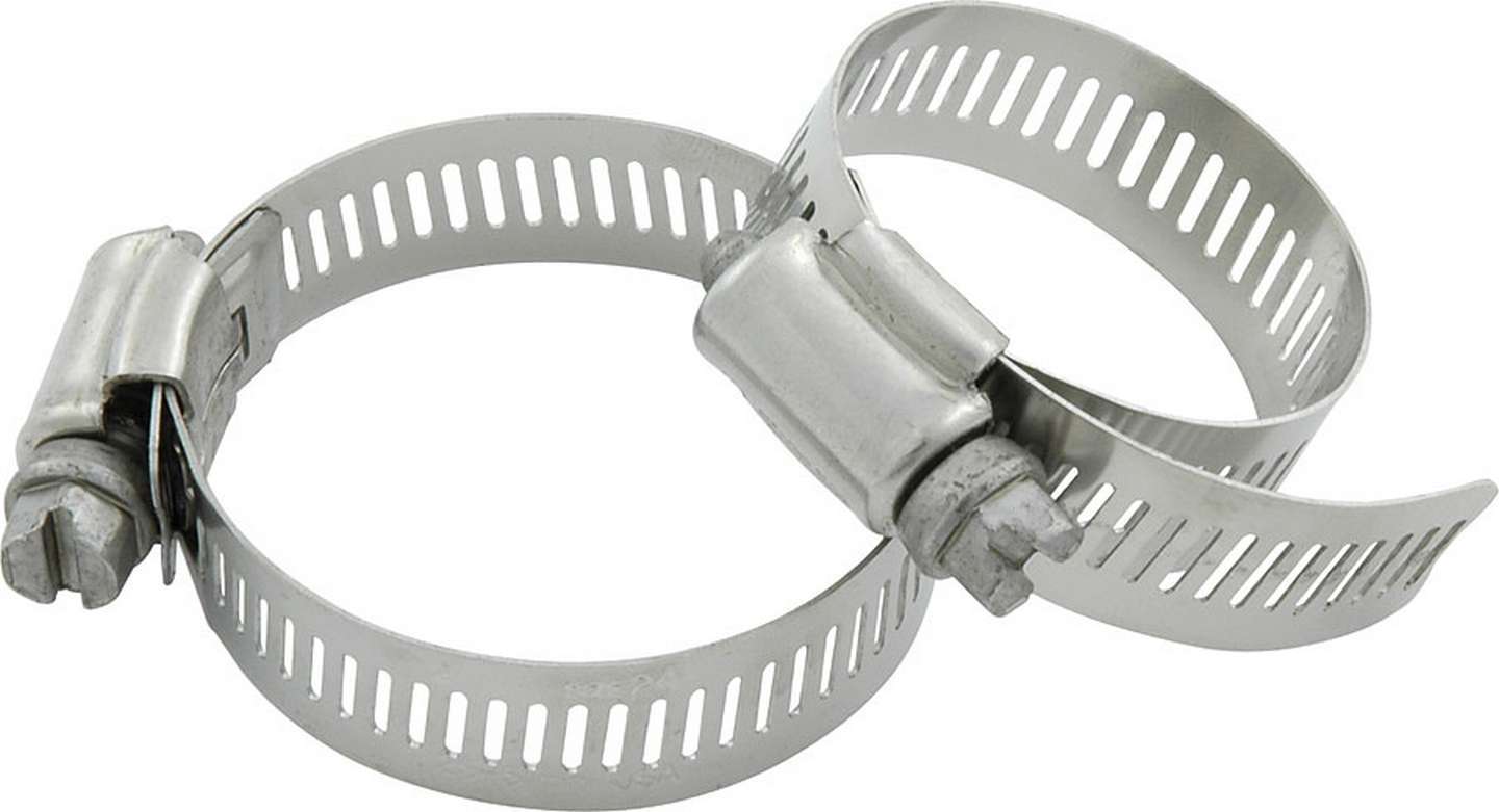 Allstar Performance 18334-10 Hose Clamp, Worm Gear, 2 in, Stainless, Set of 10