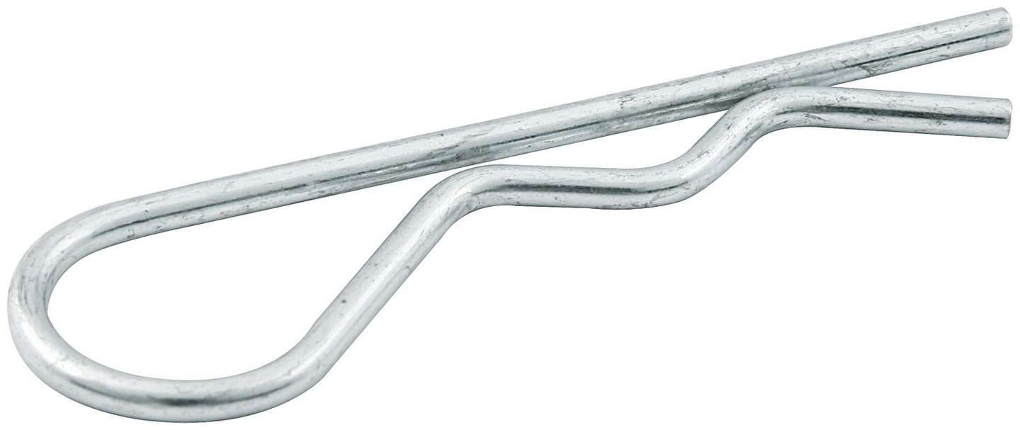 Allstar Performance 18444 Hair Pin Clip, 2-1/2 in Long, 0.093 in Wire Diameter, Steel, Chrome, Shock Quick Pins, Pair