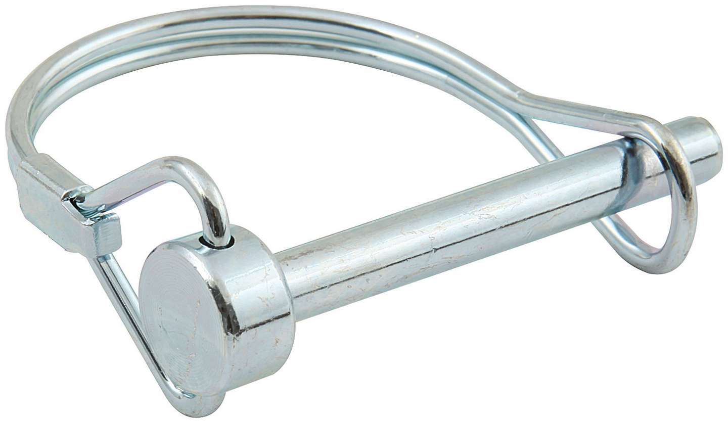 Allstar Performance 18452 Lock Pin, 1/4 in OD, 2 in Long, Steel, Zinc Oxide, Each