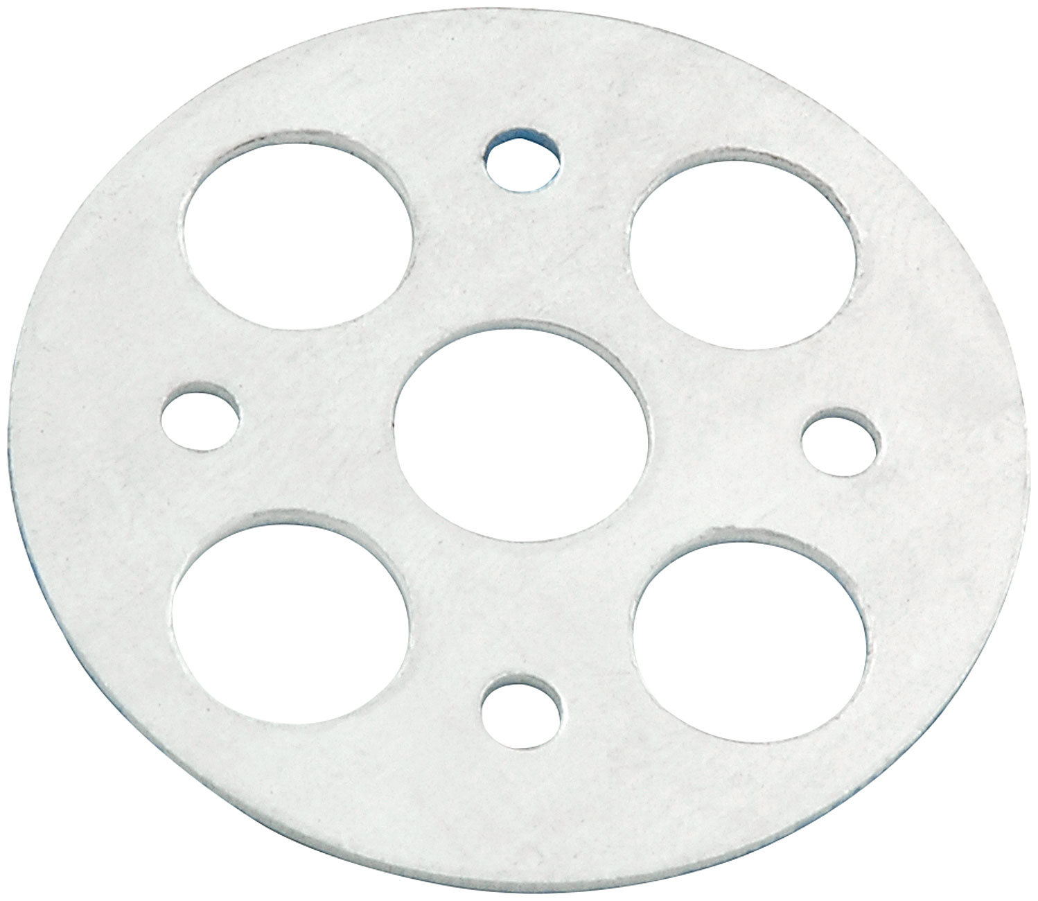 Allstar Performance 18470-25 Scuff Plate, Lightweight, 1-5/8 in OD, 3/8 in ID, Aluminum, Clear Anodized, Set of 25