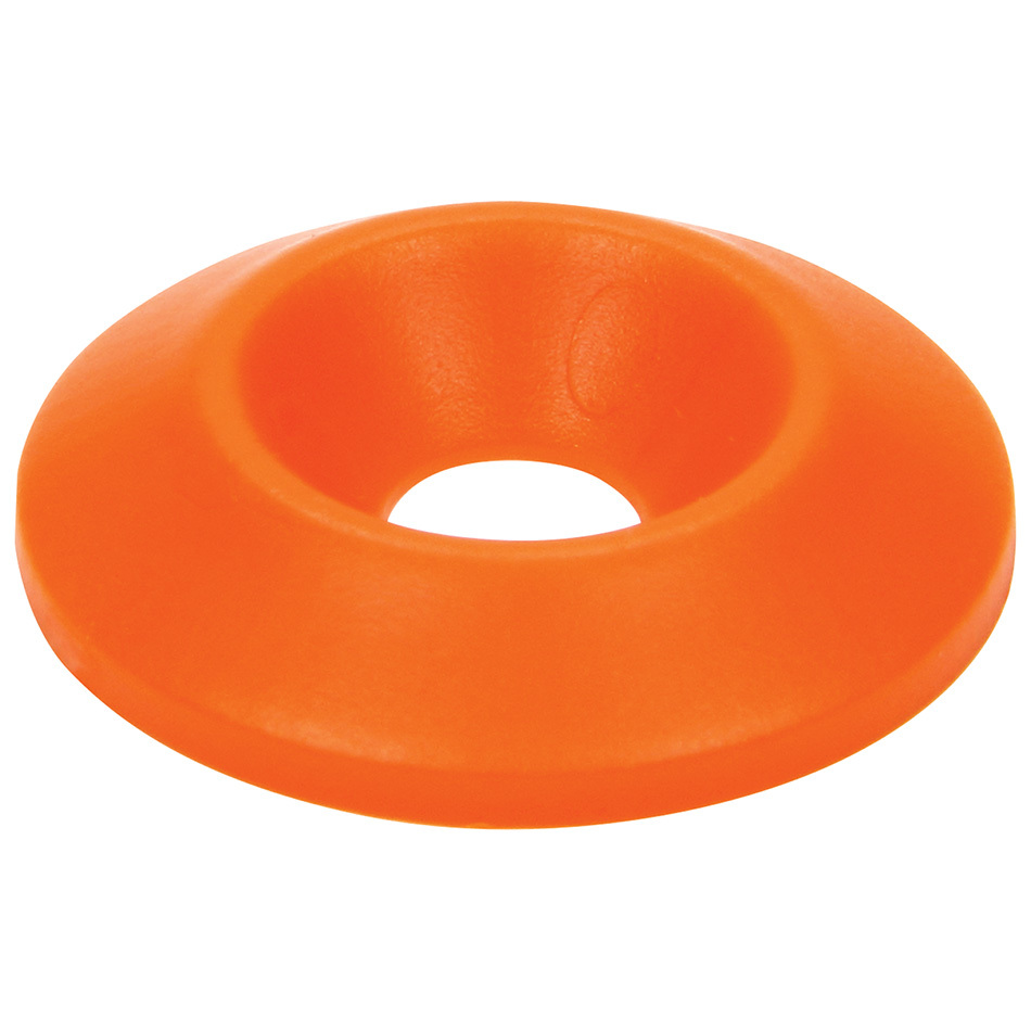 Allstar Performance Countersunk Washers ALL18694-50 Body Fasteners, Plastic Washer 1/4 in x 1 in, Orange thumbnail 2