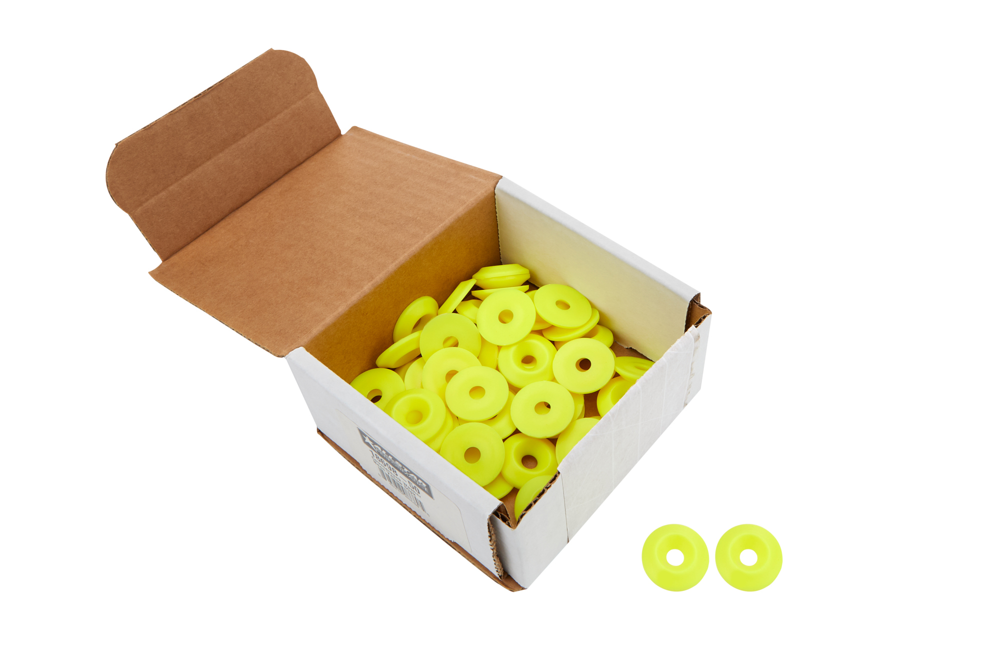 Allstar Performance Countersunk Washers ALL18698-50 Hardware, Washer Fluorescent Yellow 50pk thumbnail 2