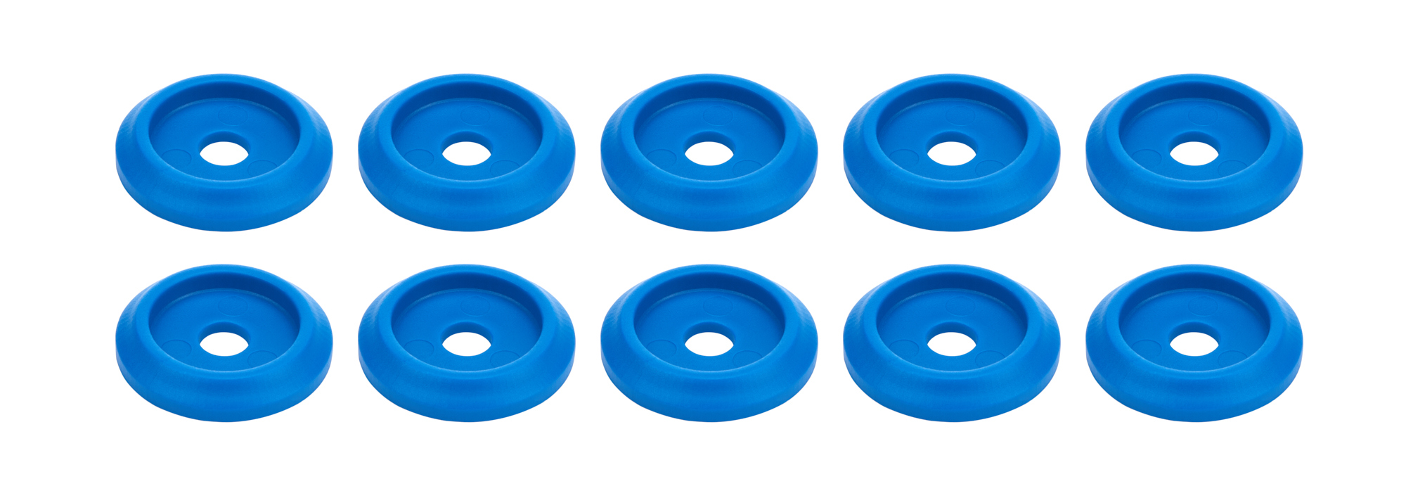 Body Bolt Washer Plastic Blue 10pk