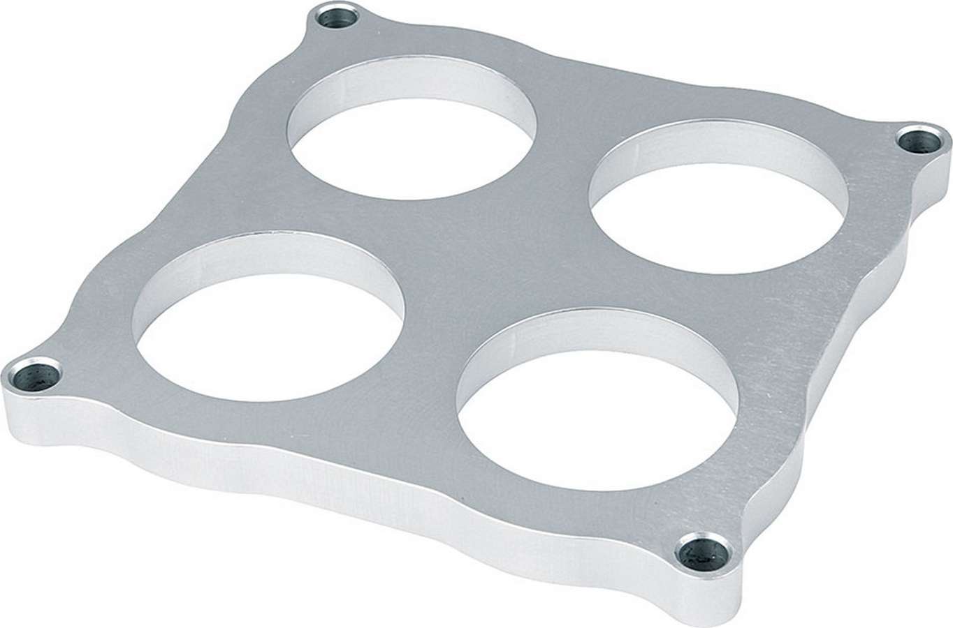 Allstar Performance 25972 Carburetor Shear Plate, 1/2 in Thick, 2 in Bores, Dominator Flange, Aluminum, Each