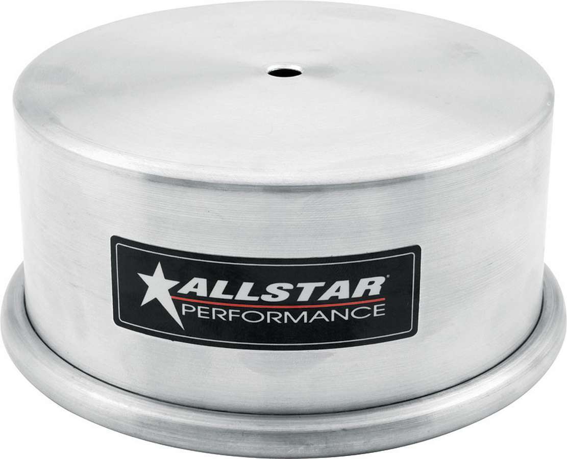 Allstar Performance 26043 Carburetor Cover, 2-1/2 in Tall, Aluminum, Natural, 5-1/8 in Flange, Each