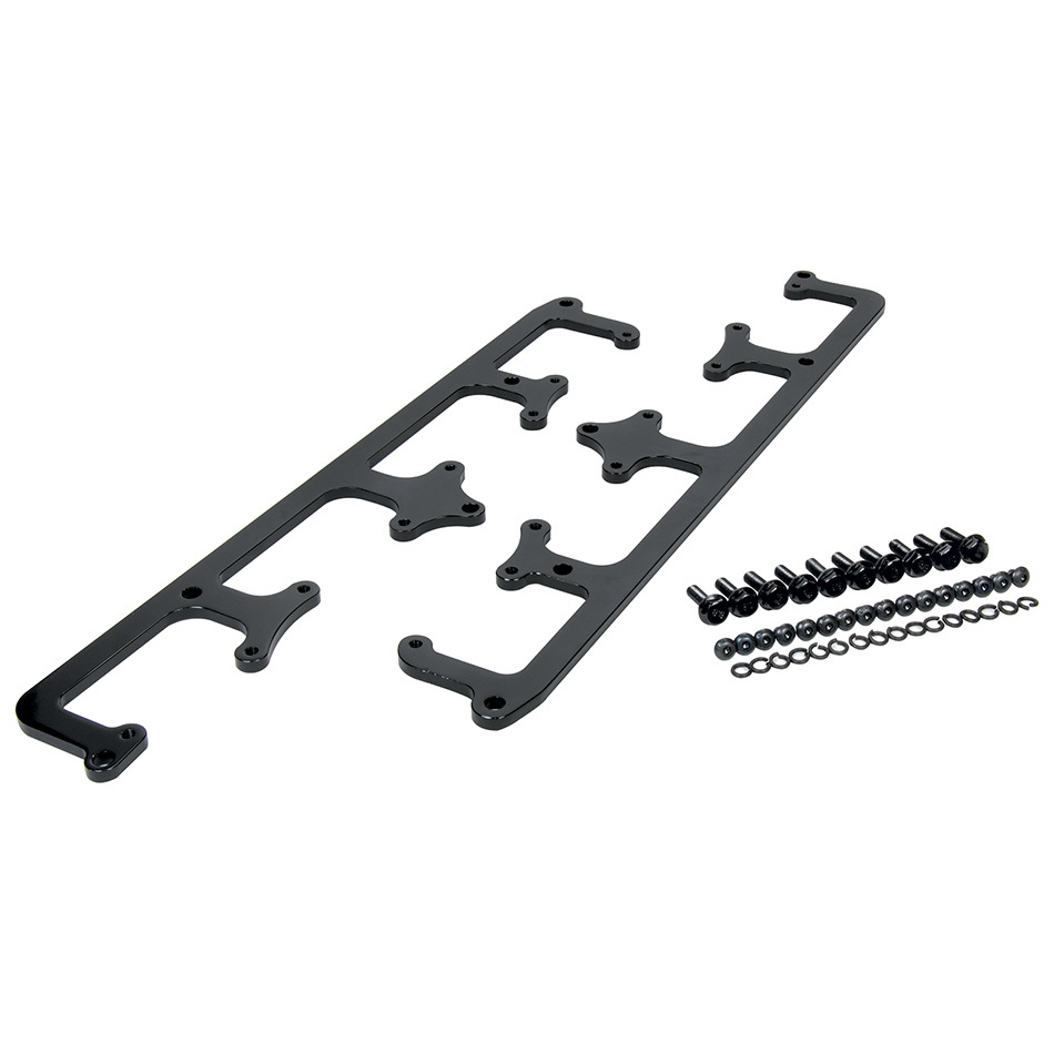 Allstar Performance 26213 - Ignition Coil Bracket, Coil Pack Style, Over Valve Cover, Aluminum, Black Anodized, D585 Coils, GM LS-Series, Kit