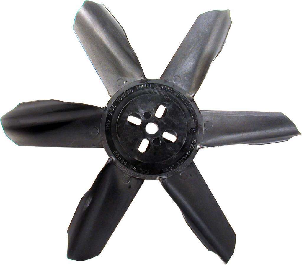 Mechanical Cooling Fan - 16 in Fan - 6 Blade - 5/8 in Pilot - Universal Bolt Pattern - Nylon - Black - Each