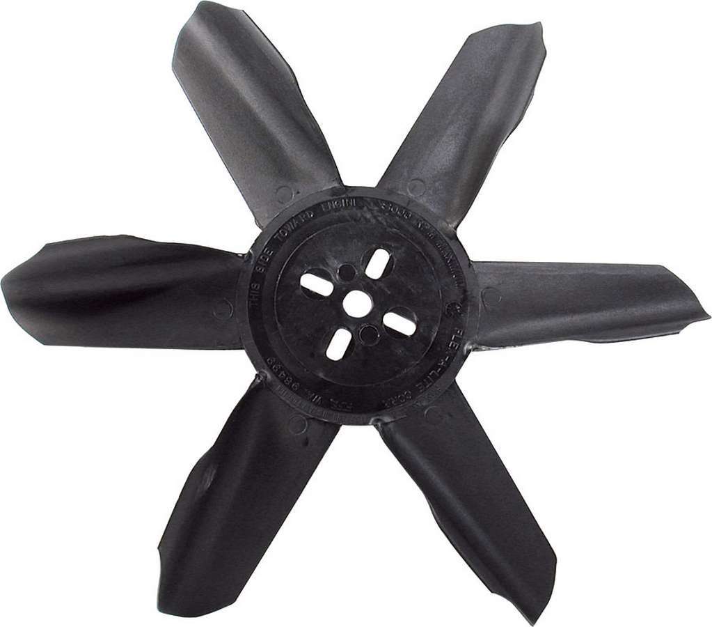 Mechanical Cooling Fan - 17 in Fan - 6 Blade - 5/8 in Pilot - Universal Bolt Pattern - Nylon - Black - Each