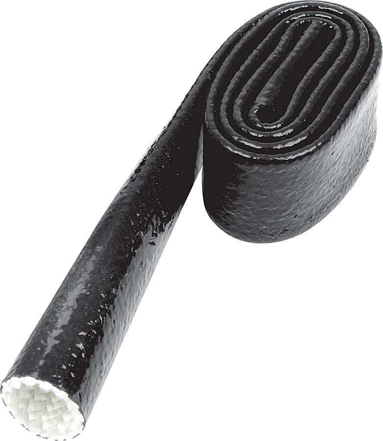 Allstar Performance 34295 Hose and Wire Sleeve, 7/8 in ID, 3 ft, Silicone / Fiberglass, Black, Each