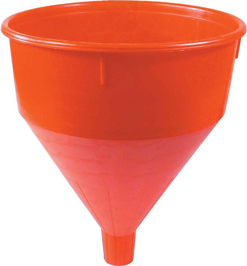 Allstar Performance 40100 Funnel, Round, 9-7/8 in OD x 10-1/2 in Long, Screen, Plastic, Red, Each