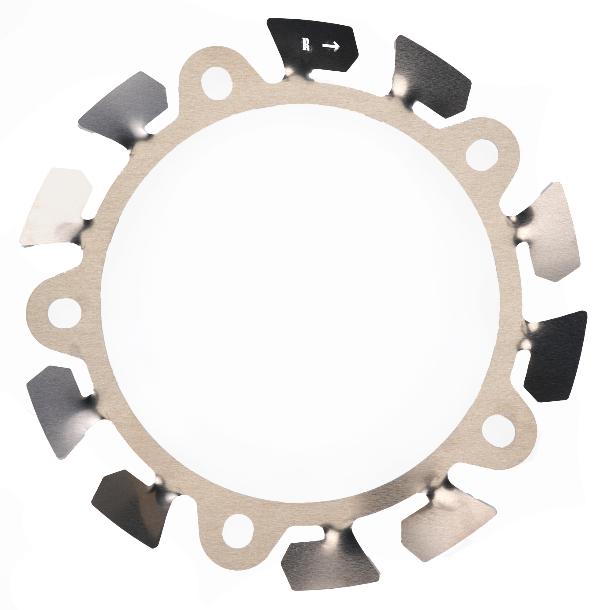 ALLSTAR PERFORMANCE — ALLSTAR PERFORMANCE Brake Fan Alum RH Wide 5