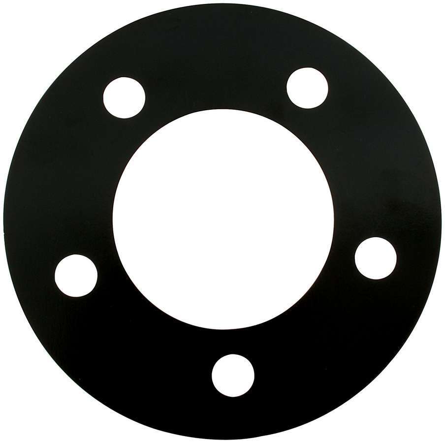 Allstar Performance 44125 Wheel Spacer, 5 x 5.00 in Bolt Pattern, 1/8 in Thick, Steel, Black Paint, Each