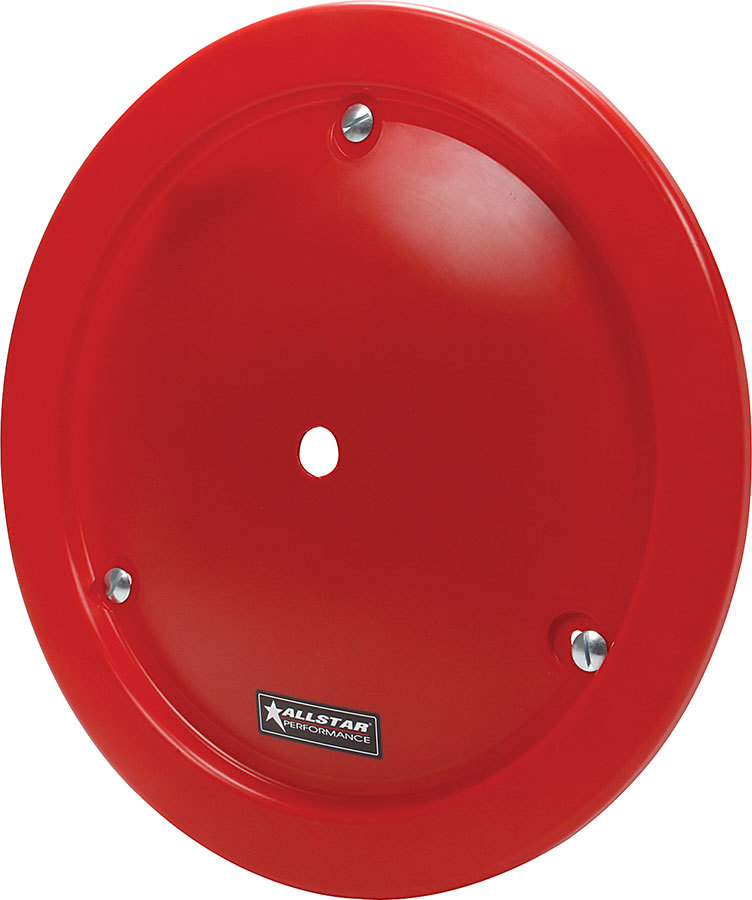 Allstar Performance 44232 Mud Cover, Mounting Hardware Included, Plastic, Red, 15 in Beadlock Wheels, Kit