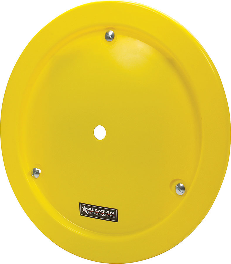 Allstar Performance 44235 Mud Cover, Mounting Hardware Included, Plastic, Yellow, 15 in Beadlock Wheels, Kit