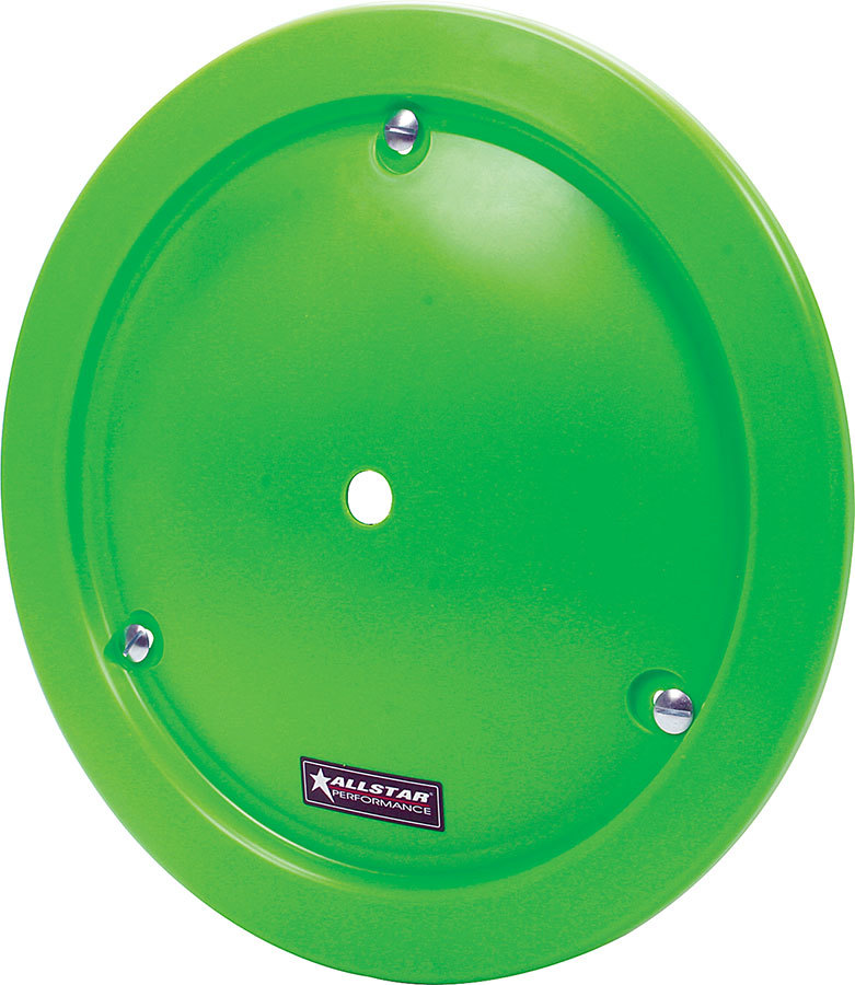 Allstar Performance 44239 Mud Cover, Mounting Hardware Included, Plastic, Fluorescent Green, 15 in Beadlock Wheels, Kit