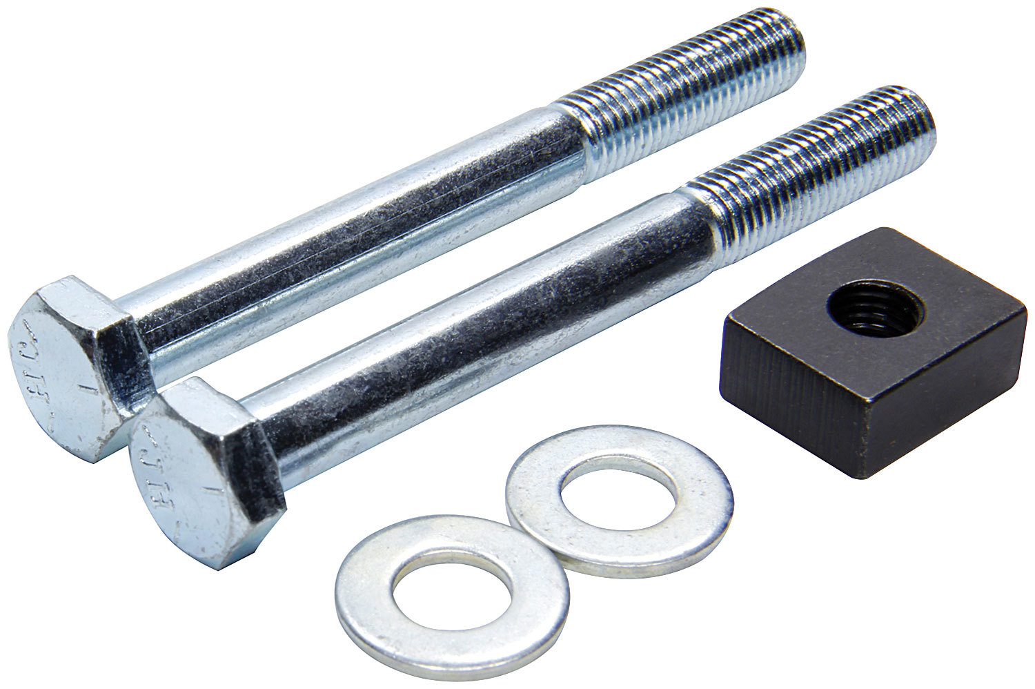 Power Steering Bracket Hardware - Pump to Bracket - Steel - Zinc Oxide - Small Block Chevy - Kit
