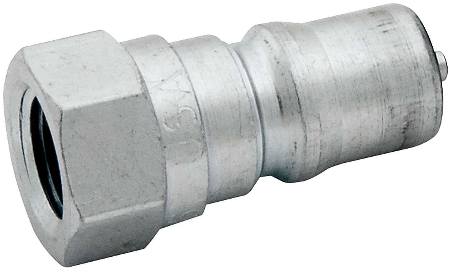 Allstar Performance 50216 - Fitting, Quick Disconnect, Male Half to 1/8 in NPT Female, Steel, Zinc Plated, Each