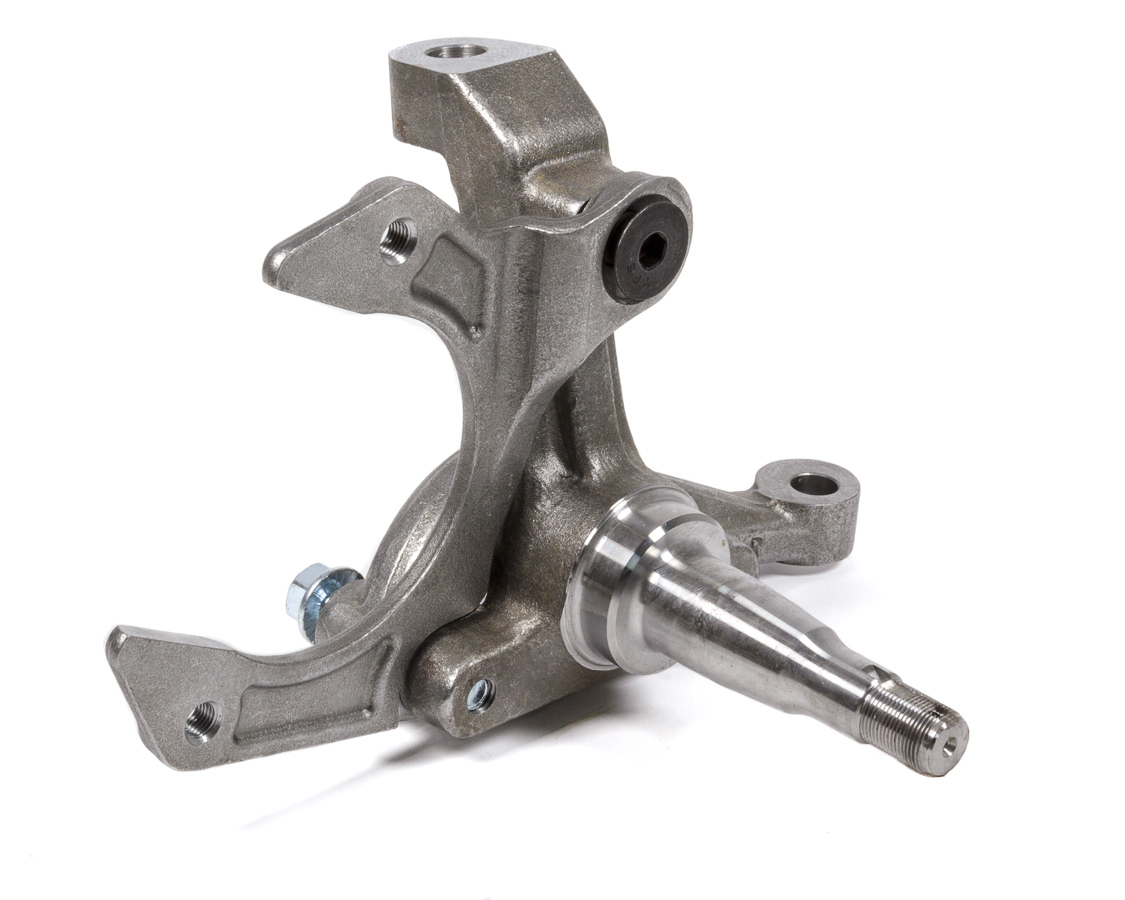 Allstar Performance 55971 Spindle, Stock Pin Height, 8 Degree, Passenger Side, IMCA Approved, Steering Arm / Caliper Bracket Included, Forged Steel, Natural, Ford Mustang II, Each