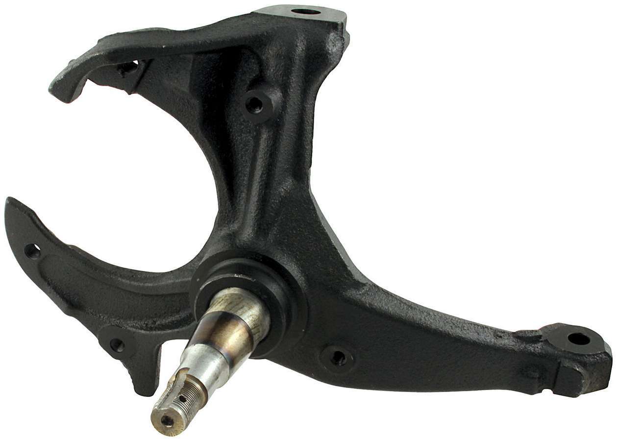 Allstar Performance 56319 Spindle, Stock Pin Height, Passenger Side, Forged Steel, Black Paint, GM G-Body, Each