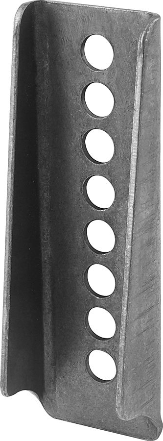 Allstar Performance 60063 Fuel Cell Mount, Weld-On, 3/8 in Holes, 4-3/4 in Long, Steel, Natural, Universal, Each