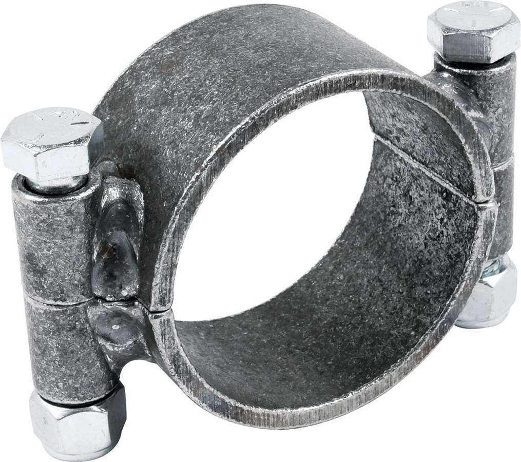 Allstar Performance 60145-10 Clamp-On Ring, 2-Bolt, 3 in ID, 1-3/4 in Wide, Steel, Natural, Set of 10