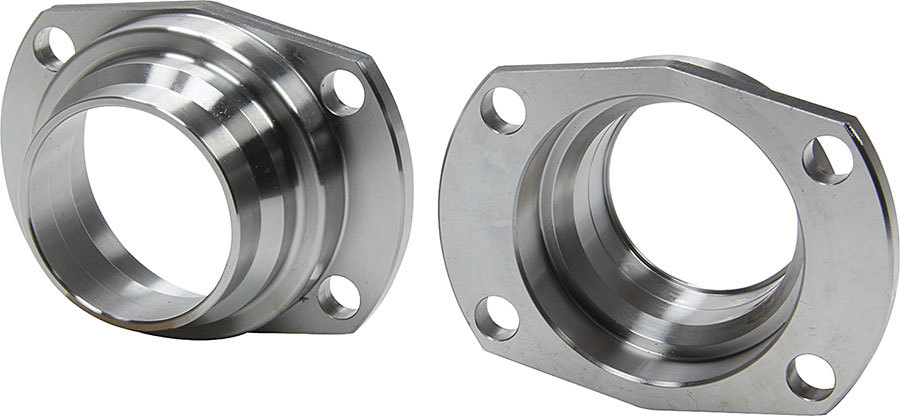 Allstar Performance 68309 Axle Housing End, Weld-On, 3.150 in Bearing Bore, 1/2 in Bolt Holes, Steel, Natural, Early Big Ford 9 in, Pair
