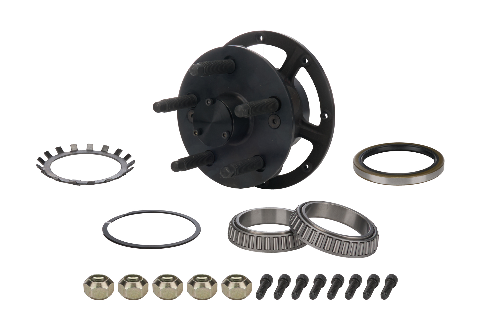 ALLSTAR PERFORMANCE — ALLSTAR PERFORMANCE 5x4.75 Rear Hub Kit Steel 2.5