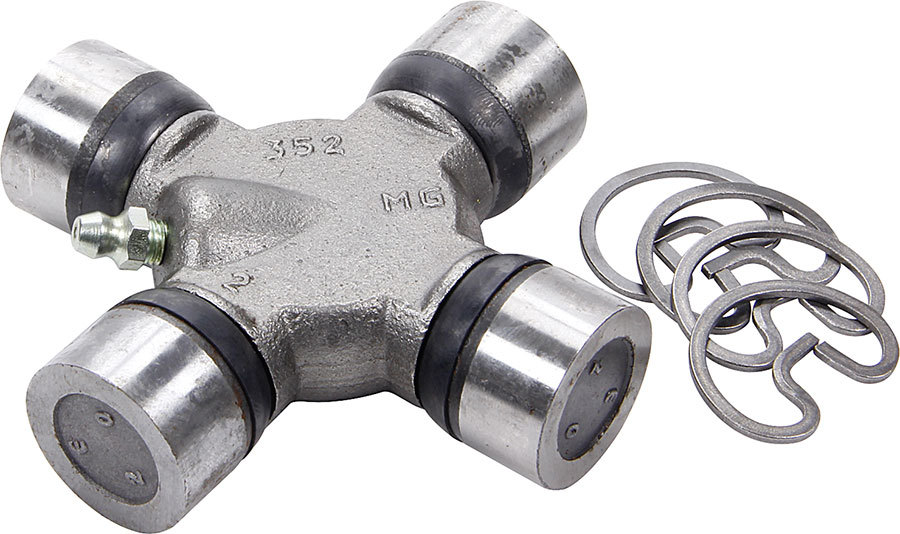 Universal Joint - 1330 Series - 3-5/8 in Across - 1-1/16 in Cap - Clips Included - Steel - Natural - Each
