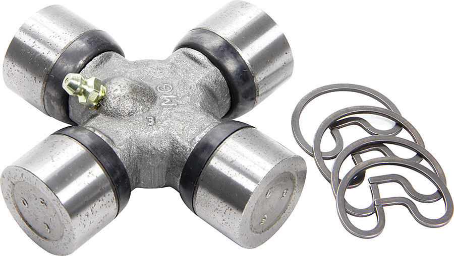 Allstar Performance 69032 - Universal Joint, 1350 Series, 3-5/8 in Across, 1-3/16 in Cap, Clips Included, Steel, Natural, Each