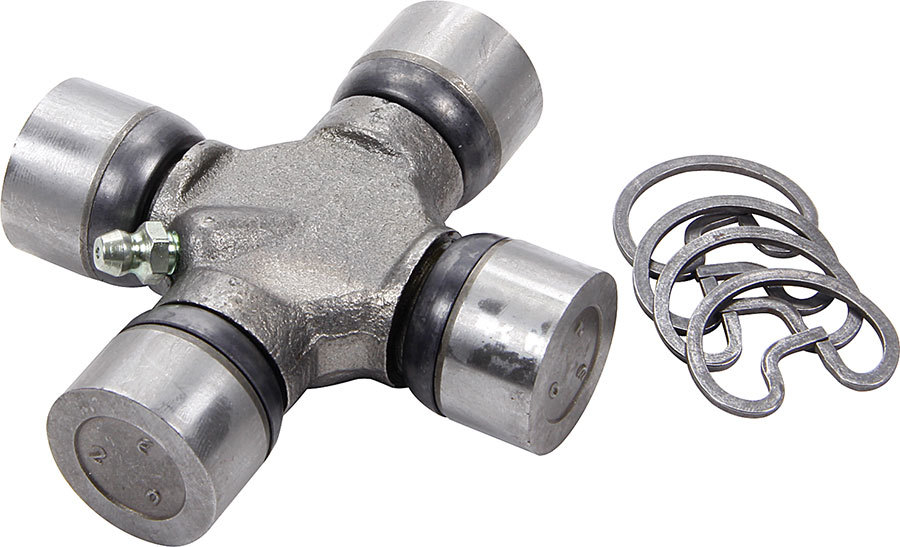 Allstar Performance 69034 - Universal Joint, 1310 to 1330 Series, 1-1/16 in Cap, Clips Included, Steel, Natural, Each